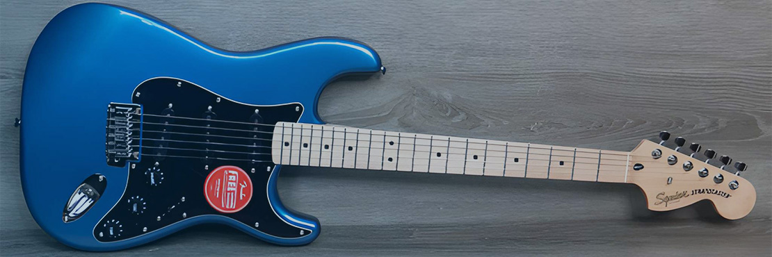 قیمت خرید فروش گیتار الکتریک فندر Squier Affinity Series Stratocaster Lake Placid Blue