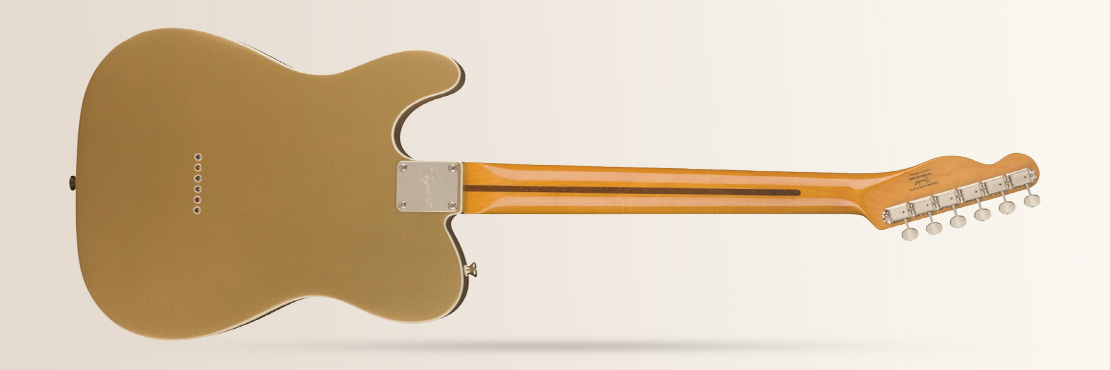 قیمت خرید فروش گیتار الکتریک فندر Squier Classic Vibe '60s Telecaster Thinline Aztec Gold