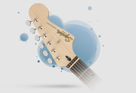 قیمت خرید فروش گیتار الکتریک فندر Squier Paranormal Toronado Lake Placid Blue