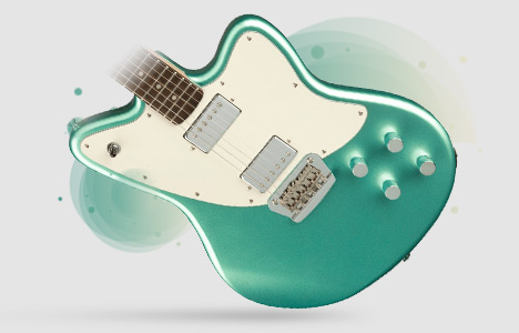 قیمت خرید فروش گیتار الکتریک فندر Squier Paranormal Toronado Mystic Seafoam
