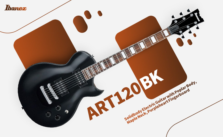 قیمت خرید فروش گیتار الکتریک آیبانز ART120 BK