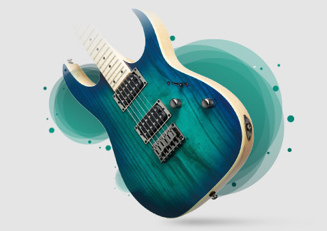 قیمت خرید فروش گیتار الکتریک آیبانز SE Mark Tremonti Standard Charcoal Burst