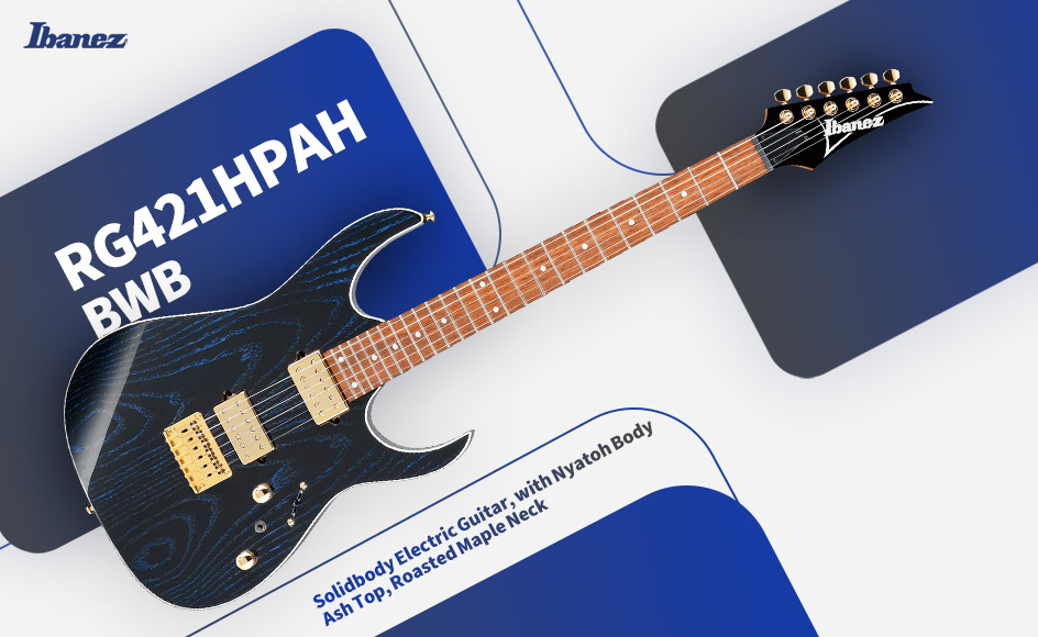 قیمت خرید فروش گیتار الکتریک آیبانز RG421HPAH BWB