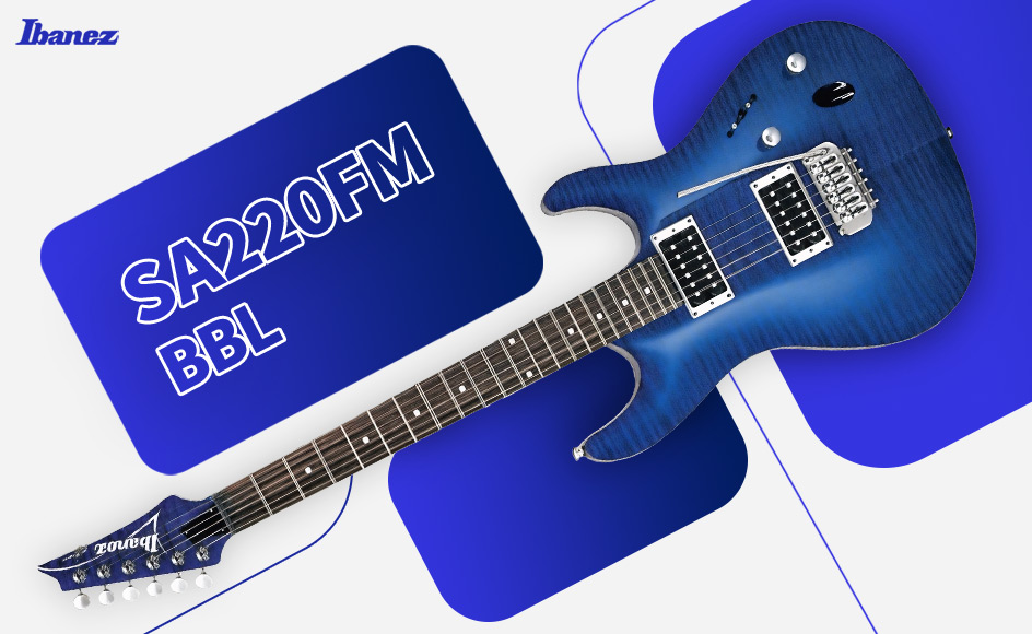قیمت خرید فروش گیتار الکتریک آیبانز SA220FM BBL