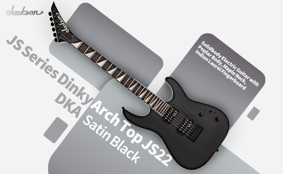 قیمت خرید فروش گیتار الکتریک جکسون JS Series Dinky Arch Top JS22 DKA Satin Black