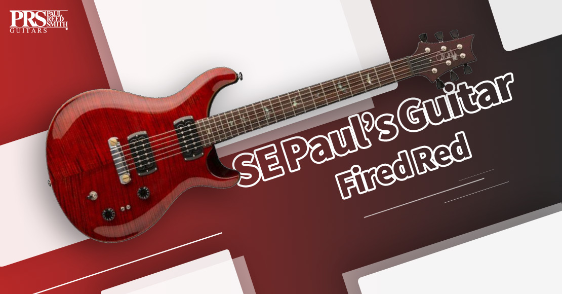  خرید گیتار الکتریک پی آر اس SE Paul's Guitar - Fire Red
