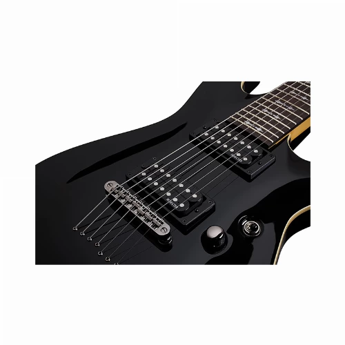 قیمت خرید فروش گیتار الکتریک Schecter Omen-7 Gloss Black 