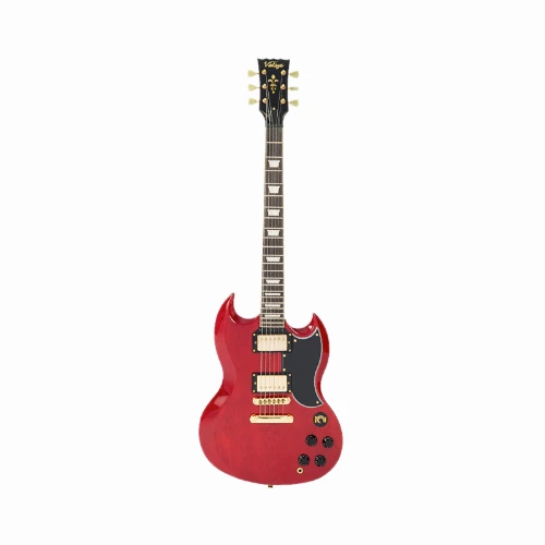 قیمت خرید فروش گیتار الکتریک وینتیج مدل VS6 ReIssued Cherry Red with Gold Hardware