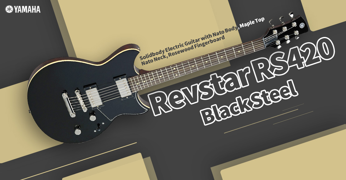 قیمت خرید فروش گیتار الکتریک یاماها Revstar RS420 Black Steel