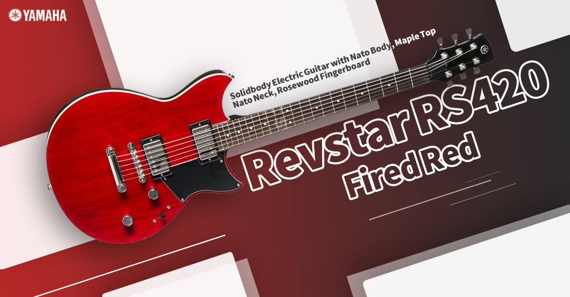 قیمت خرید فروش گیتار الکتریک یاماها Revstar RS420 Fired Red
