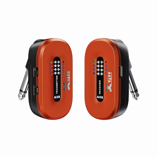 قیمت خرید فروش سیستم وایرلس گیتار ایکس وایو مدل A58 Orange