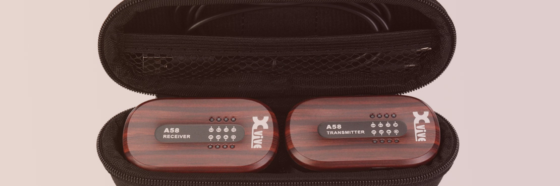 قیمت خرید فروش سیستم وایرلس گیتار ایکس وایو A58 Rosewood