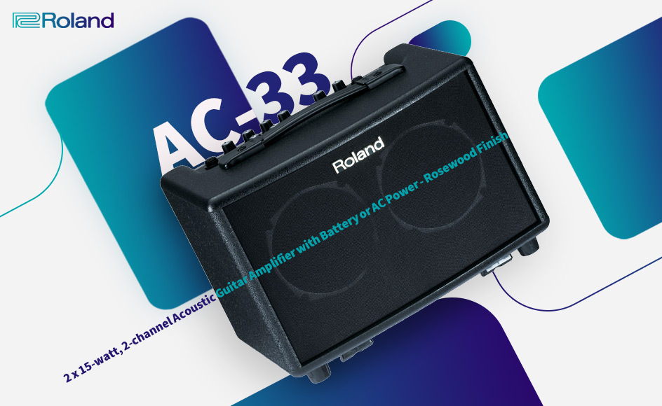 قیمت خرید فروش آمپلی فایر گیتار رولند AC-33