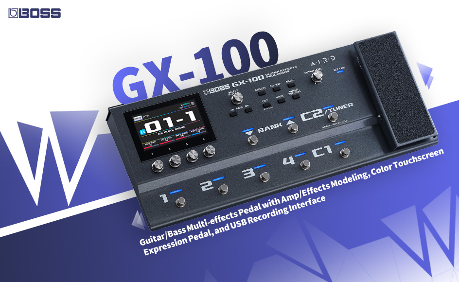 قیمت خرید فروش افک گیتار باس GX-100