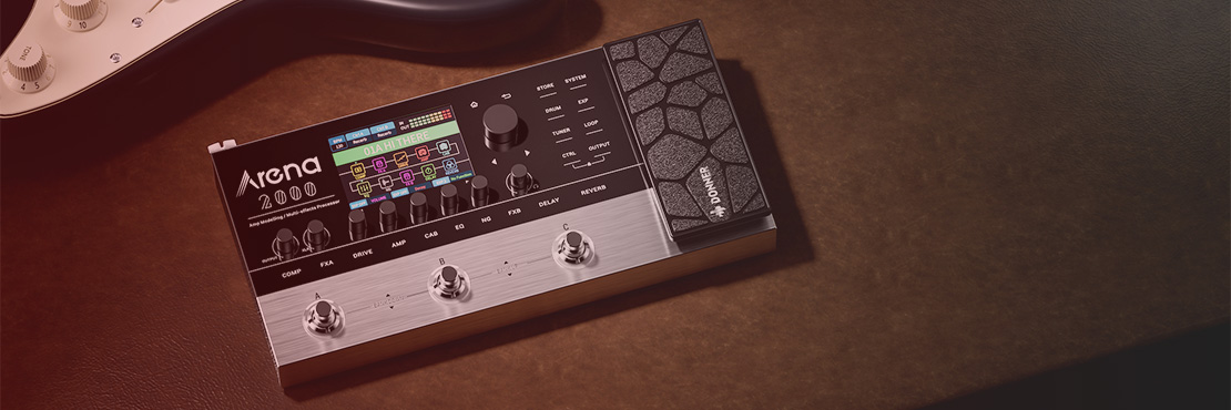 قیمت خرید فروش افکت گیتار دانر Arena 2000