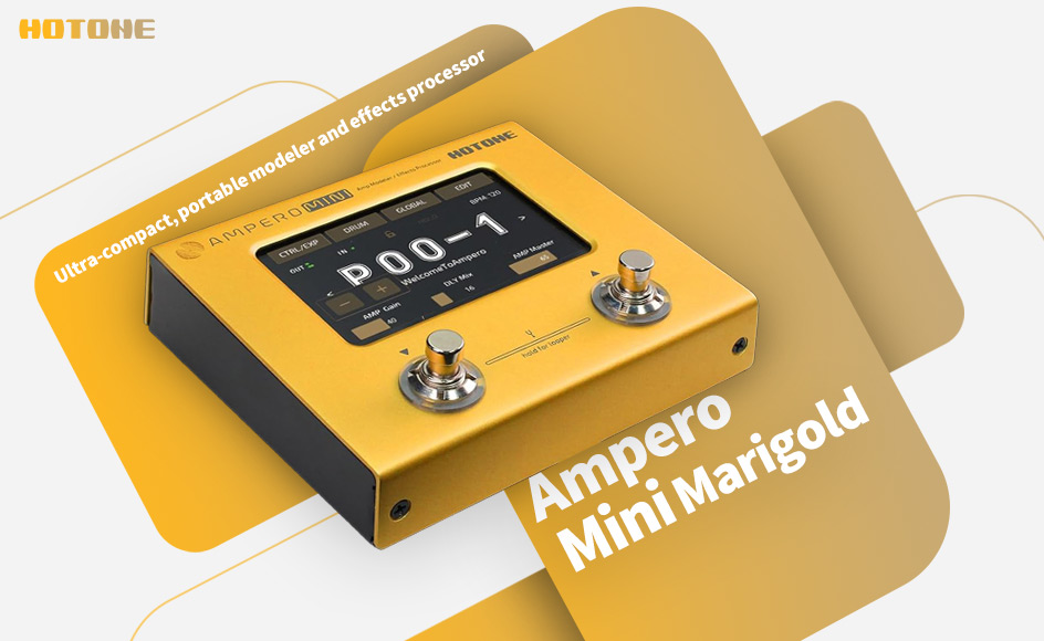قیمت خرید فروش افکت گیتار هوتون Ampero Mini Marigold