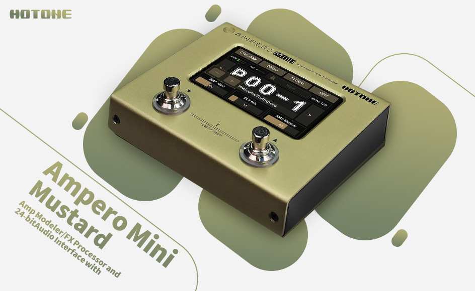 قیمت خرید فروش افکت گیتار هوتون Ampero Mini Mustard