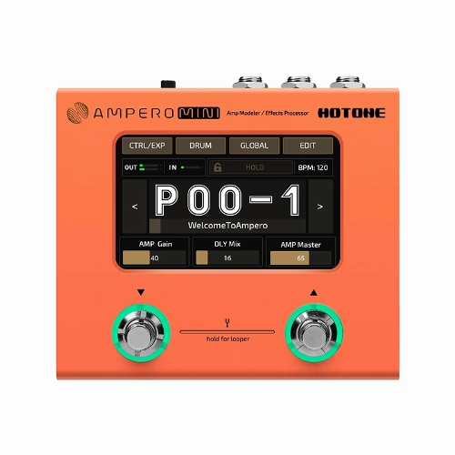 قیمت خرید فروش افکت گیتار الکتریک هوتن مدل Ampero Mini Orange