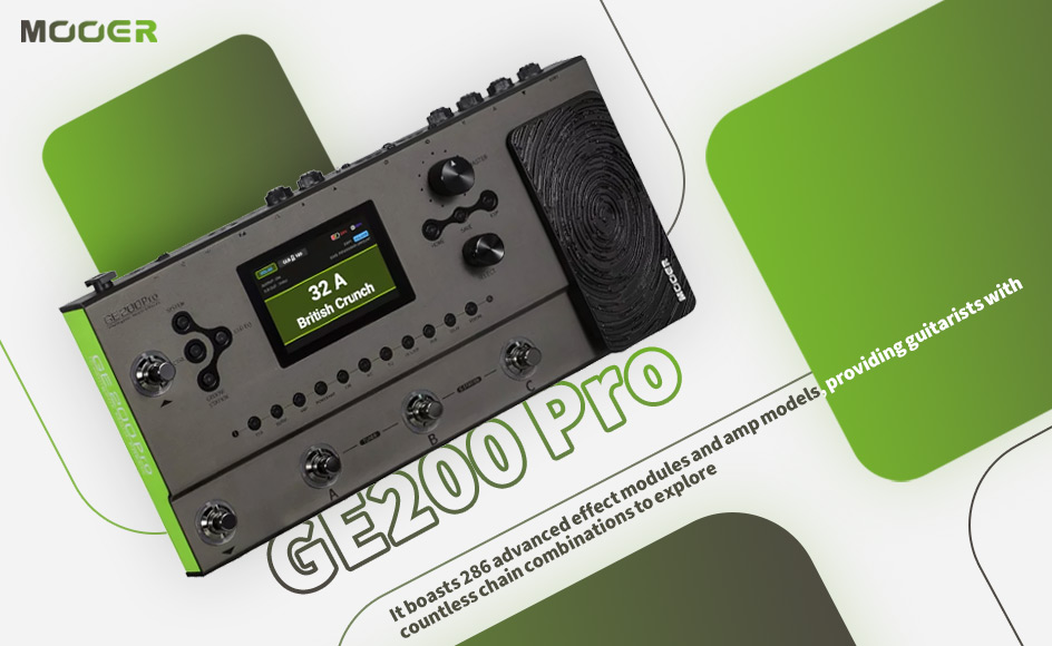 قیمت خرید فروش افکت گیتار موئر mooer-ge200-pro