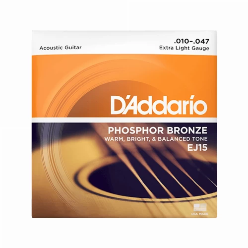 قیمت خرید فروش سیم گیتار D'Addario EJ15 Phosphor Bronze 