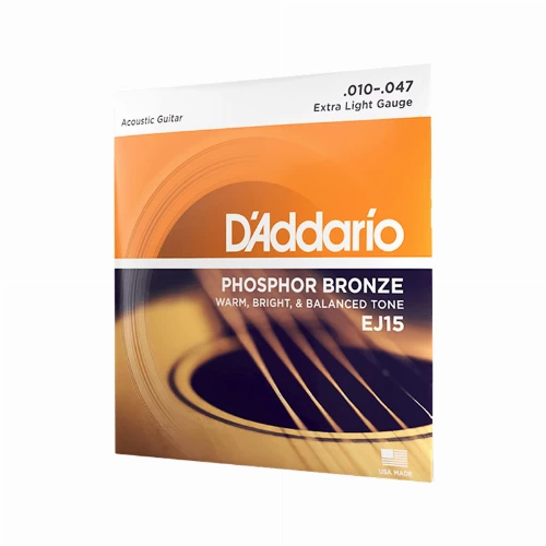 قیمت خرید فروش سیم گیتار D'Addario EJ15 Phosphor Bronze 