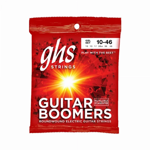 قیمت خرید فروش سیم گیتار الکتریک جی اچ اس مدل Boomers GBL SET Light 10-46