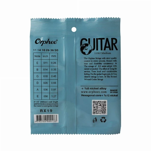 قیمت خرید فروش سیم گیتار Orphee 3 Set RX19 