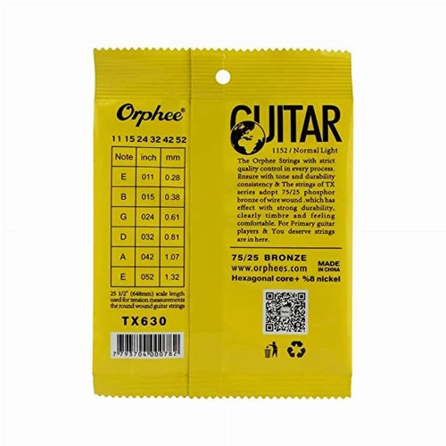 قیمت خرید فروش سیم گیتار Orphee TX630 