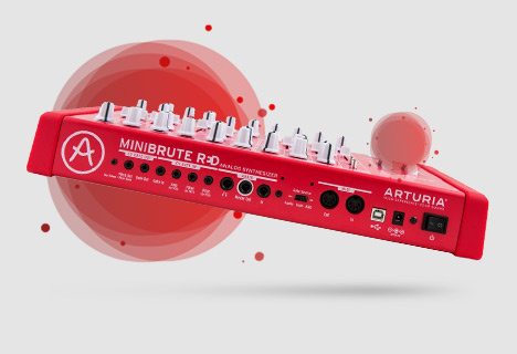 قیمت خرید فروش سینتی سایزر آرتوریا MiniBrute Red