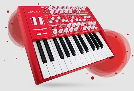 قیمت خرید فروش سینتی سایزر آرتوریا MiniBrute Red