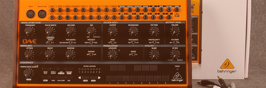 قیمت خرید فروش سینتی سایزر بهرینگر CRAVE