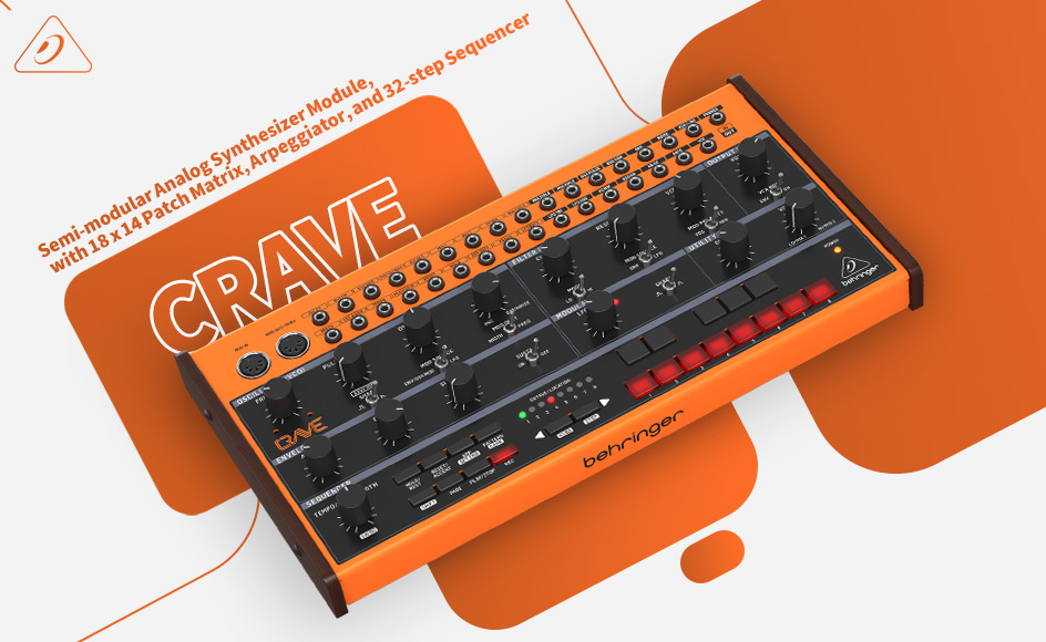 قیمت خرید فروش سینتی سایزر بهرینگر CRAVE