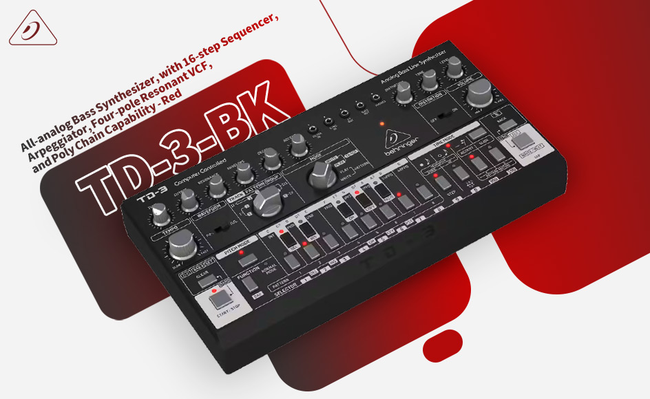 قیمت خرید فروش سینتی سایزر بهرینگر TD-3-BK