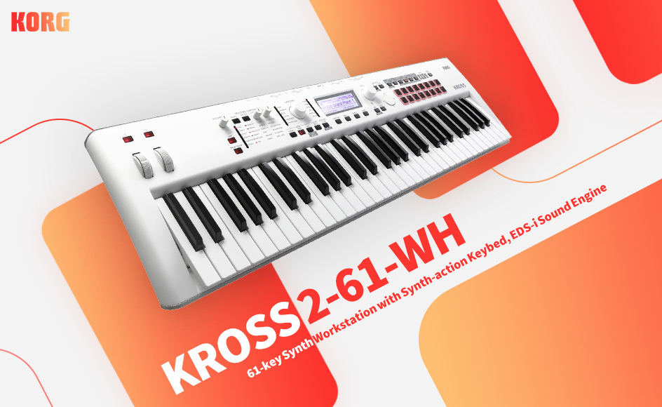 قیمت خرید فروش سینتی سایزر و ورک استیشن کرگ KROSS 2-61-WH
