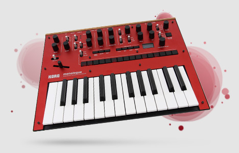 قیمت خرید فروش سینتی سایزر کرگ monologue Red