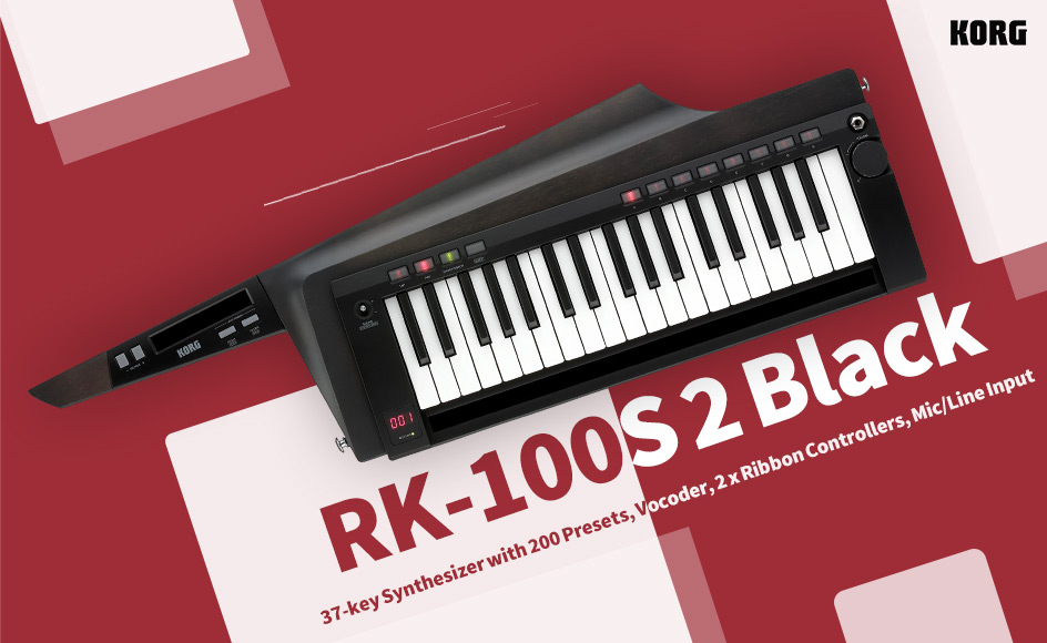 قیمت خرید فروش سینتی سایزر کرگ RK-100S 2 Translucent black