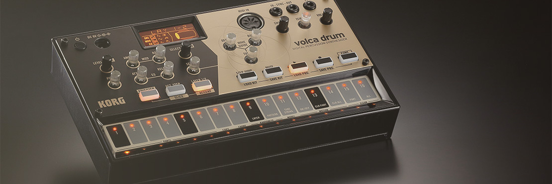 قیمت خرید فروش درام ماشین و سینتی سایزر کرگ volca drum