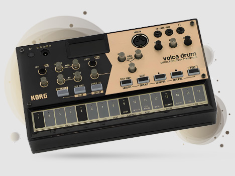 قیمت خرید فروش درام ماشین و سینتی سایزر کرگ volca drum