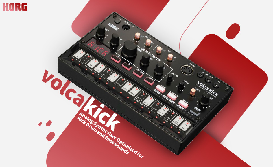 قیمت خرید فروش سینتی سایزر کرگ volca kick