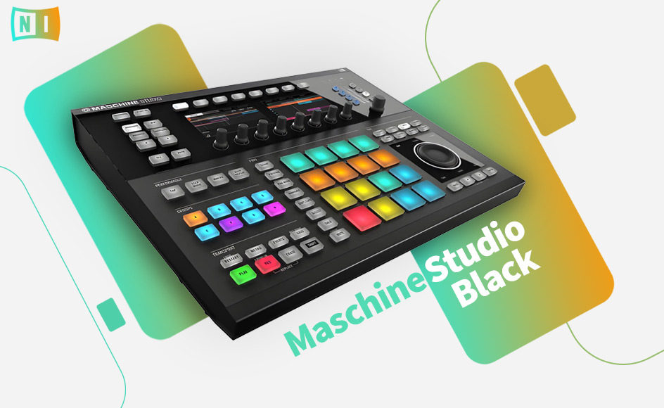 قیمت خرید فروش درام ماشین و کنترلر نیتیو اینسترومنتس Maschine Studio Black