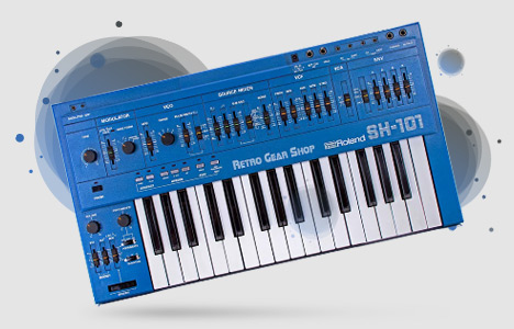 قیمت خرید فروش سینتی سایزر رولند SH-101 Blue