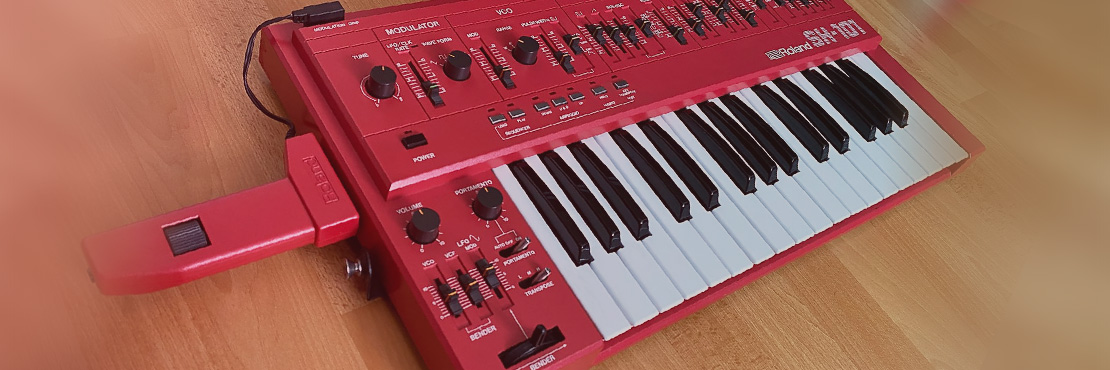 قیمت خرید فروش سینتی سایزر رولند SH-101 Red