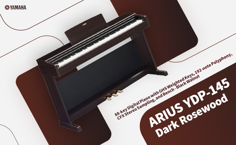 قیمت خرید فروش پیانو دیجیتال یاماها ARIUS YDP-145 Dark Rosewood