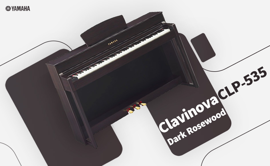 قیمت خرید فروش پیانو دیجیتال یاماها Clavinova CLP-535 Dark Rosewood