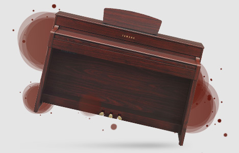 قیمت خرید فروش پیانو دیجیتال یاماها Clavinova CLP-535 Mahogany