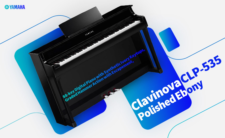 قیمت خرید فروش پیانو دیجیتال یاماها Clavinova CLP-535 Polished Ebony