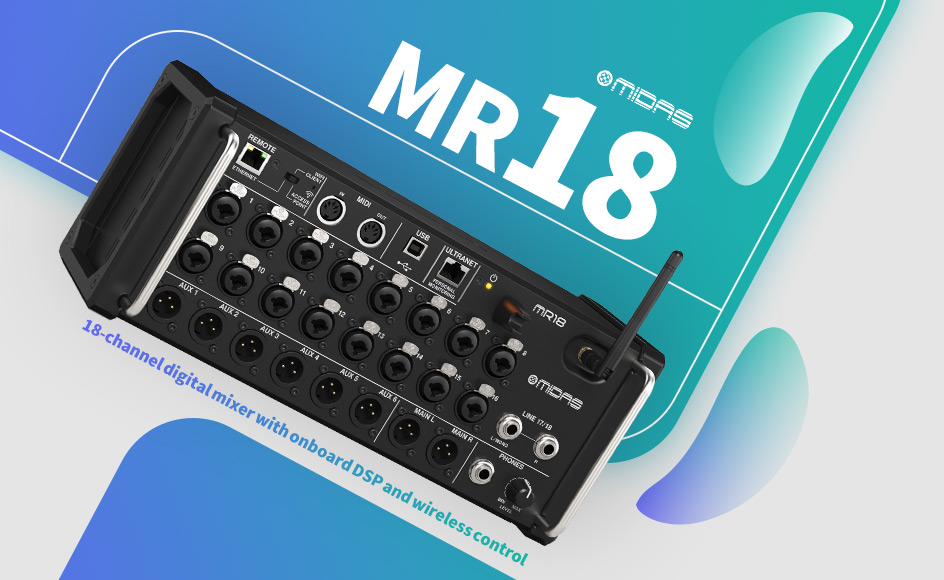 قیمت خرید فروش میکسر دیجیتال مایداس MR18