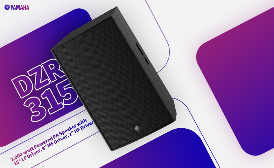 قیمت خرید فروش اسپیکر و باند اکتیو یاماها DZR315