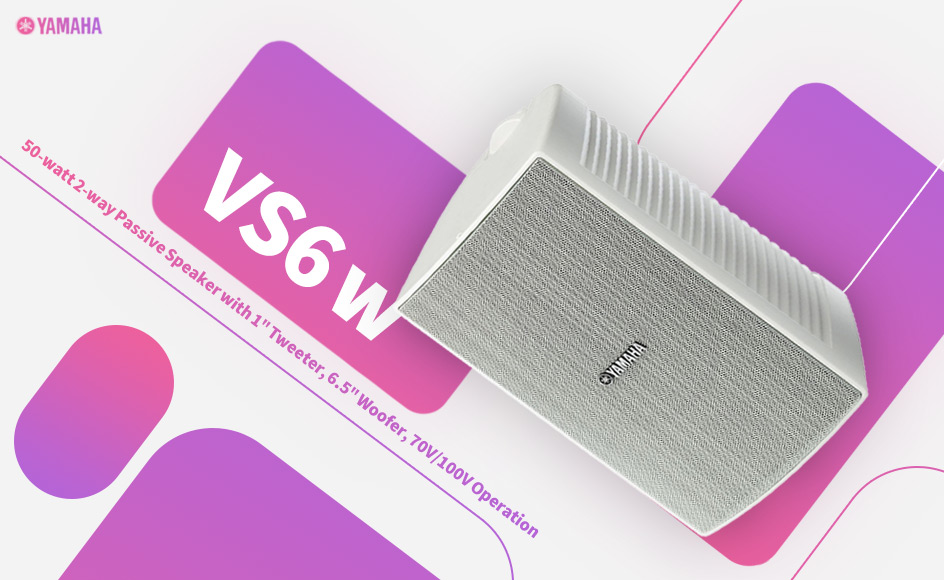 قیمت خرید فروش بلندگو دیواری یاماها VS6W