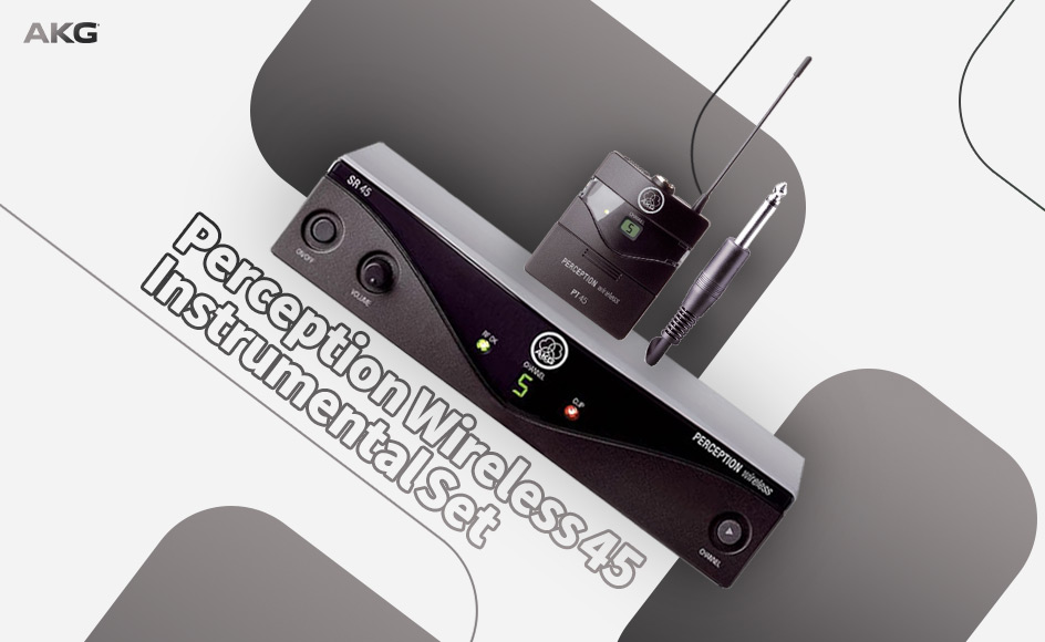 قیمت خرید فروش میکروفون بی سیم ای کی جی Perception Wireless 45 Instrumental Set